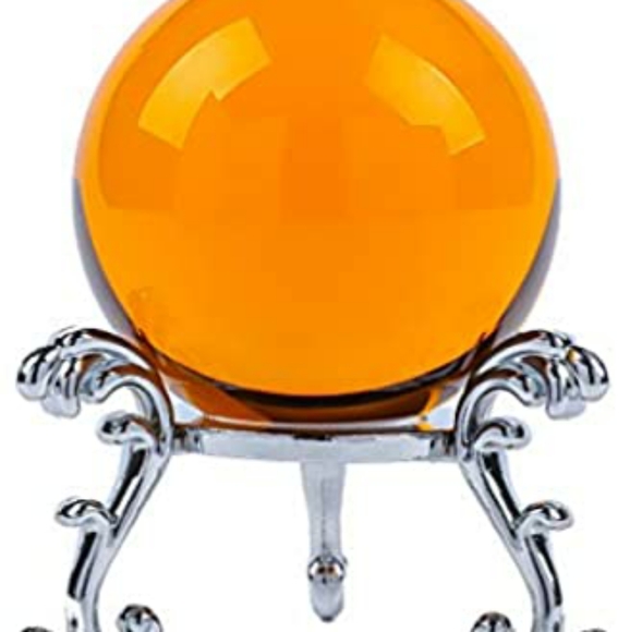 Pick color! Crystal Ball with silver colored stand - Picture 11 of 14